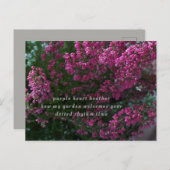 詩カード ポストカード (正面/裏面)