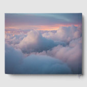 詩パーソナライズされた&スカイ付き葬式ゲストブック ゲストブック (裏面)