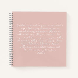 詩パーソナライズされた，歌の歌詞，引用文 ノートブック