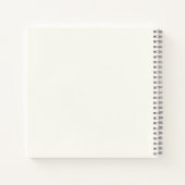 詩パーソナライズされた，歌の歌詞，引用文 ノートブック (裏面)