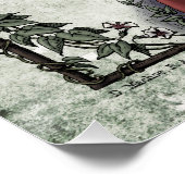 詩ビクトリアンアートRosseti "愛"光沢 ポスター (コーナー)