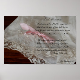 詩ビクトリアン – 愛の雄弁（1900年） ポスター