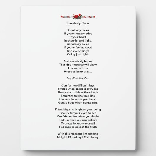 詩プラーク フォトプラーク (正面)