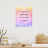 詩ホリスティック芸術ポスター ポスター (キッチン)