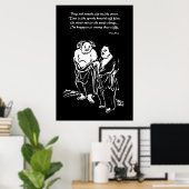 詩中国の人ポスター ポスター (ホームオフィス)