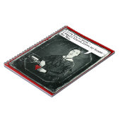 詩人おもしろいエミリー・ディキンソン・バレンタインデー ノートブック (左側)