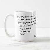 詩人たちが神のもとへ行ったとき コーヒーマグカップ (左)
