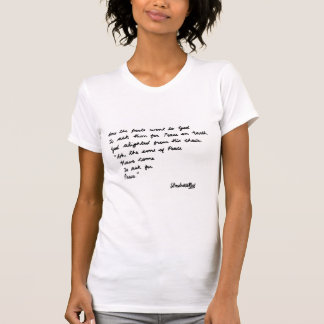 詩人たちが神のもとへ行ったとき Tシャツ