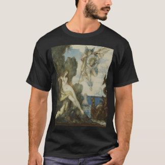 詩人とサテュロス 神話 ギュスターヴ・モロー Tシャツ