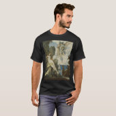 詩人とサテュロス 神話 ギュスターヴ・モロー Tシャツ (正面フル)