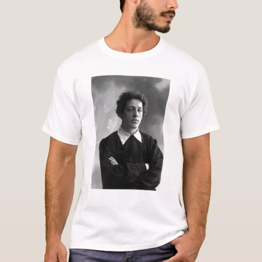 詩人のアレキサンダーBlokポートレート Tシャツ (正面)