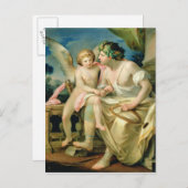 詩人のインスピレーション， 1785 ポストカード (正面/裏面)