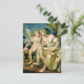 詩人のインスピレーション， 1785 ポストカード (スタンド正面)