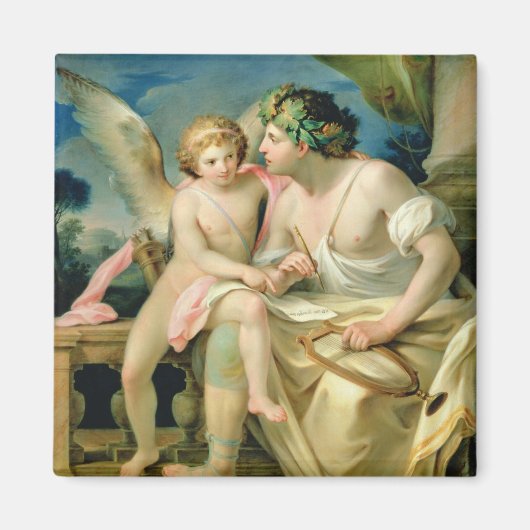 詩人のインスピレーション， 1785 マグネット (正面)