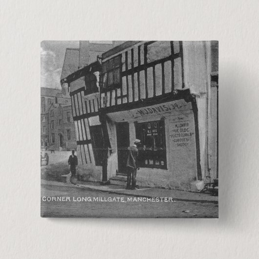 詩人のコーナー 缶バッジ (正面)