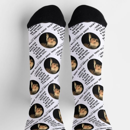 詩人のポケット・アダムス・クテと二人きりになることはない ソックス (上部)