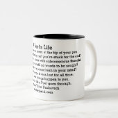 詩人の人生 ツートーンマグカップ (正面右)