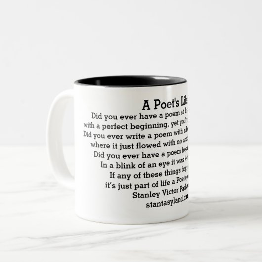 詩人の人生 ツートーンマグカップ (正面左)