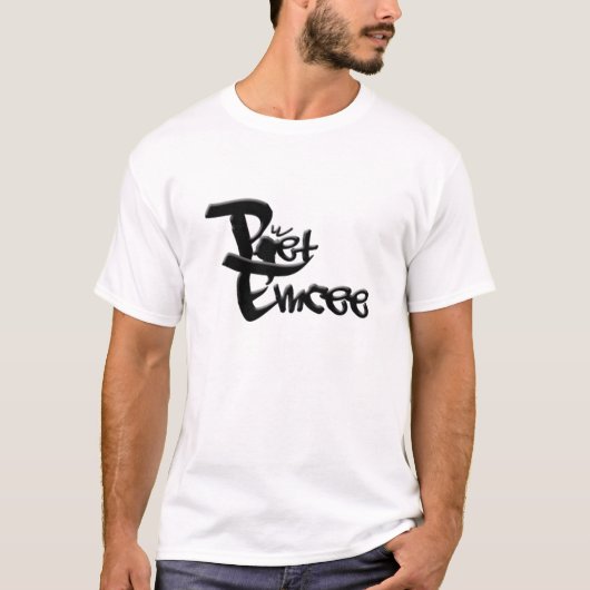 詩人の司会者のワイシャツ Tシャツ (正面)