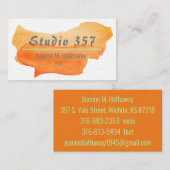 詩人の名刺 名刺 (正面/裏面)