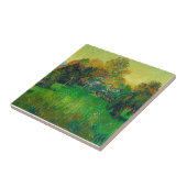 詩人の庭ビンセント・ヴァン・ゴッホ陶磁器タイル タイル (側面)