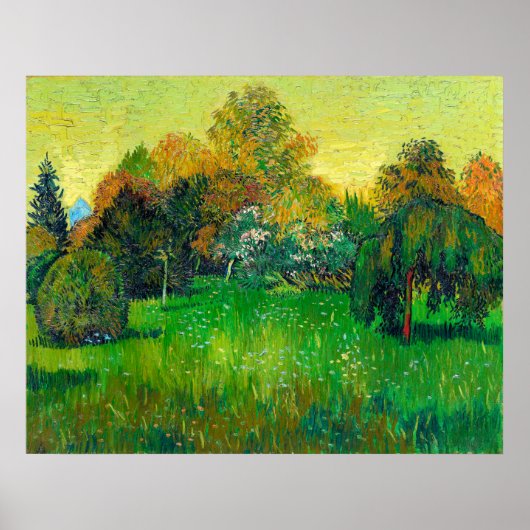 詩人の庭 ポスター (正面)