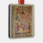 詩人の歌手、ミュージシャンおよび歌手 メタルオーナメント (右)