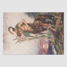 詩人の死運を告げる人 薄葉紙