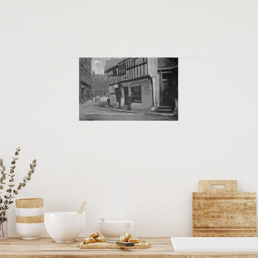 詩人の片隅 ポスター (キッチン)