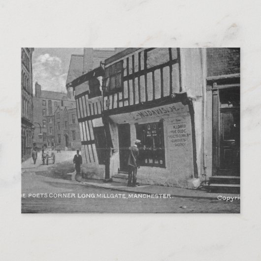 詩人の片隅 ポストカード (正面)