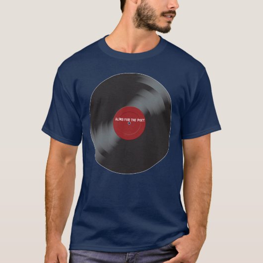 詩人の記録Tシャツのための施し Tシャツ (正面)