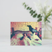 詩人はレイヴンの時計を眠る ポストカード (スタンド正面)