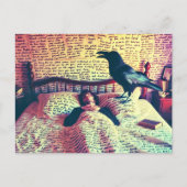 詩人はレイヴンの時計を眠る ポストカード (正面)