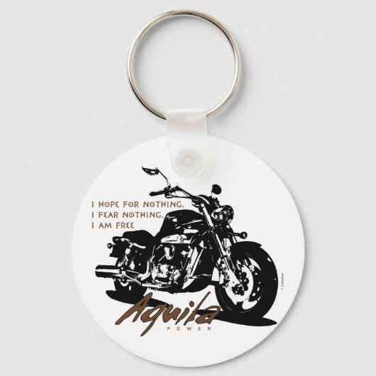 詩人アクラ キーホルダー (正面)