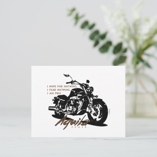 詩人アクラ ポストカード (スタンド正面)