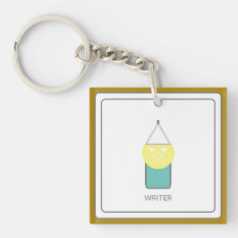 詩人アディエラ・アコーによるアクリル系キーチェーン キーホルダー