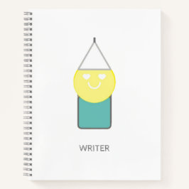 詩人アディエラ・アコーによるWRITERスパイラルノート ノートブック