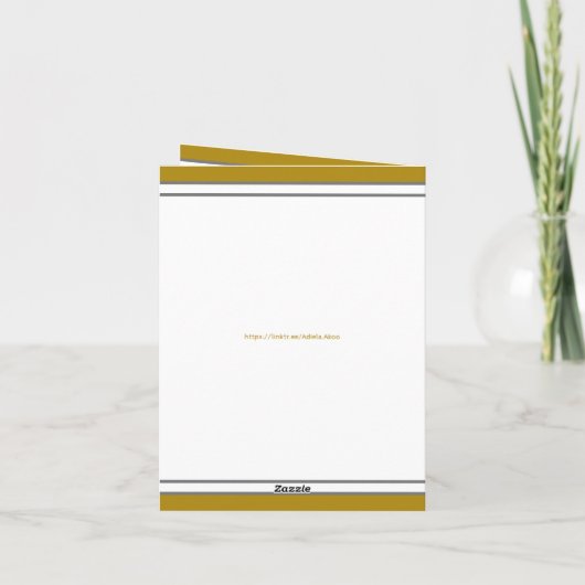 詩人アディエラ・アコーによるWRITERノートカード ノートカード (裏面)