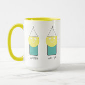 詩人アディエラ・アコーによるWRITER MAG マグカップ (左)