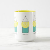 詩人アディエラ・アコーによるWRITER MAG マグカップ (中央)