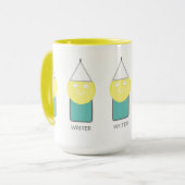 詩人アディエラ・アコーによるWRITER MAG マグカップ (正面左)