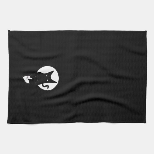 詩人アディラ・アコーによる猫キッチンタオルを愛する歌 キッチンタオル (横)