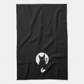 詩人アディラ・アコーによる猫キッチンタオルを愛する歌 キッチンタオル (縦)