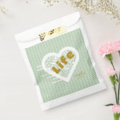 詩人アドゥエラ・アコオがデザインしたセージライフフェイバーバッグ フェイバーバッグ (封をした状態)