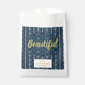 詩人アドゥエラ・アコオによる美しいお礼の袋 フェイバーバッグ (正面)