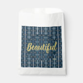 詩人アドゥエラ・アコオによる美しいお礼の袋 フェイバーバッグ (正面)