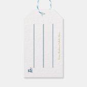 詩人アドゥエラ・アコオによる美しい青いギフトタグ ギフトタグ (裏面)