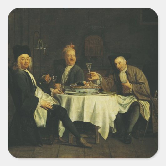 詩人アレクシス・ピロンの席 スクエアシール (正面)