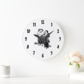 詩人ウォールクロック ラージ壁時計 (ホーム)