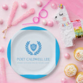 詩人カルドウェルリーパーティー ペーパープレート (パーティー)